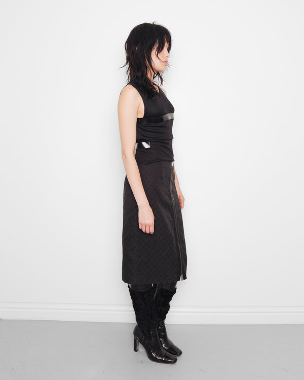 F/W2000 monogram skirt