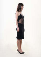Sheer cutout dress