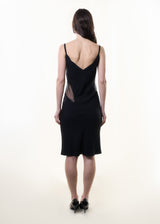 Sheer cutout dress