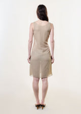 nude sequin dress