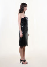 F/W1998 sequin corset