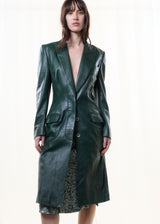 F/W2001 Leather coat
