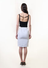 S/S2002 Panelled corseted skirt