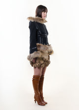 F/W2005 Leather skirt