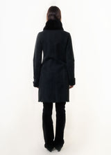 F/W2011  Fur collar coat