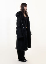 F/W2002 Shearling Leather Coat
