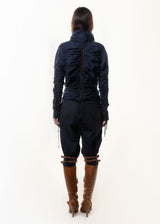 F/W2002 Cowl Neck Ruched Top