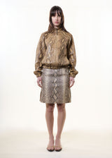 S/S2000 snakeskin skirt