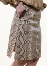 S/S2000 snakeskin skirt