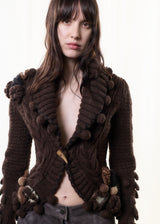 F/W2005 knitted cardigan