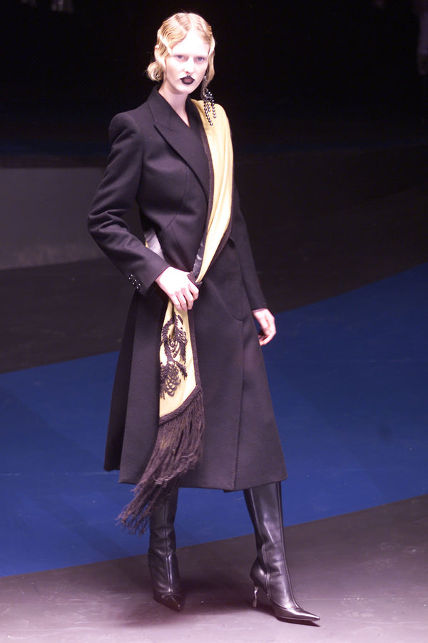 F/W2001 belted coat