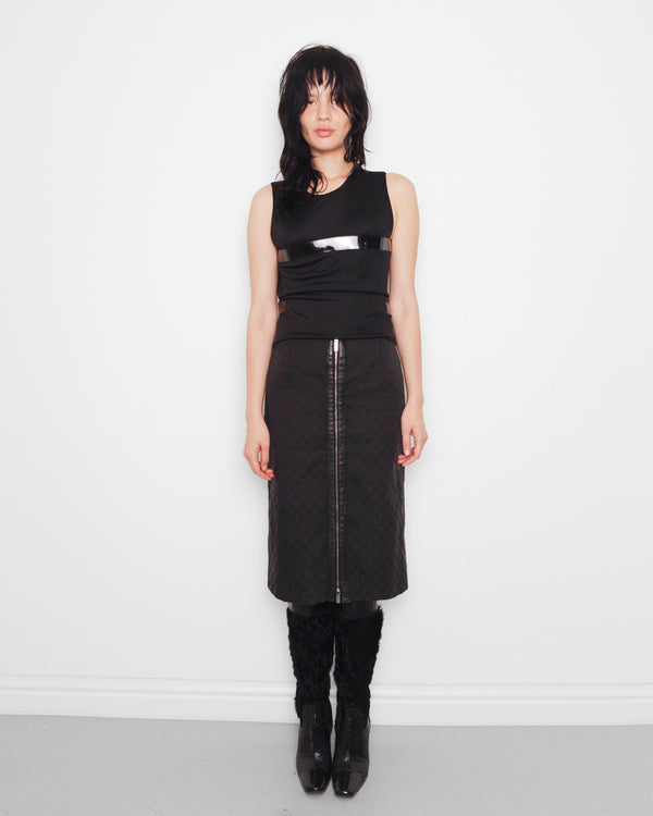 F/W2000 monogram skirt