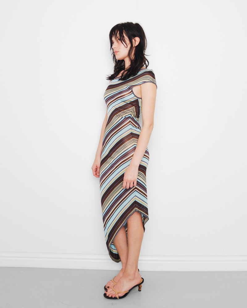 F/W2002 striped dress
