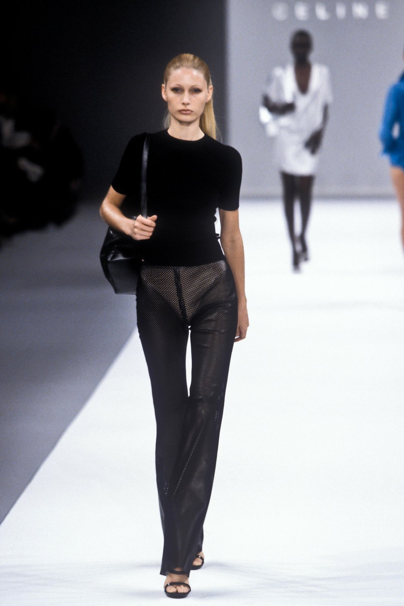 S/S2000 leather trousers