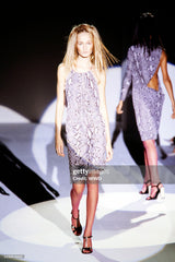 S/S2000 python print viscose dress
