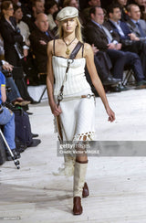 F/W2002 cream skirt