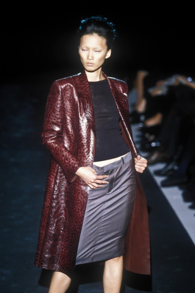 S/S1998 silver skirt
