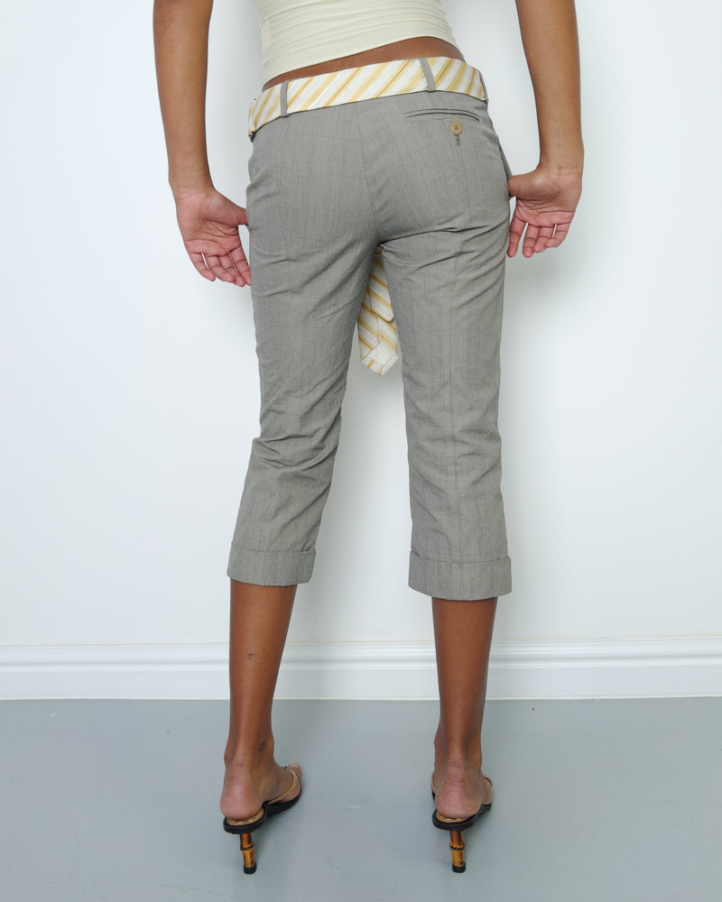 F/W2005 tie belted shorts