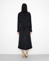 F/W2003 black wool coat