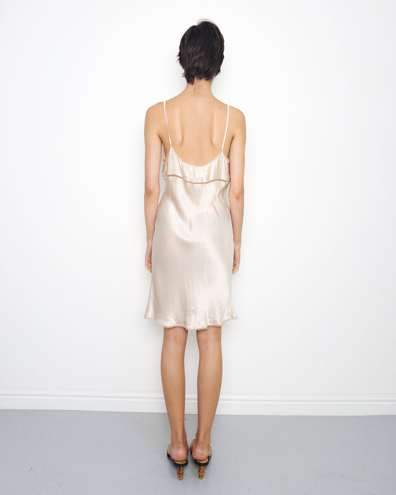 prada silk slip dress ariellecharnas on LTK