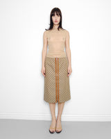 F/W2000 monogram skirt