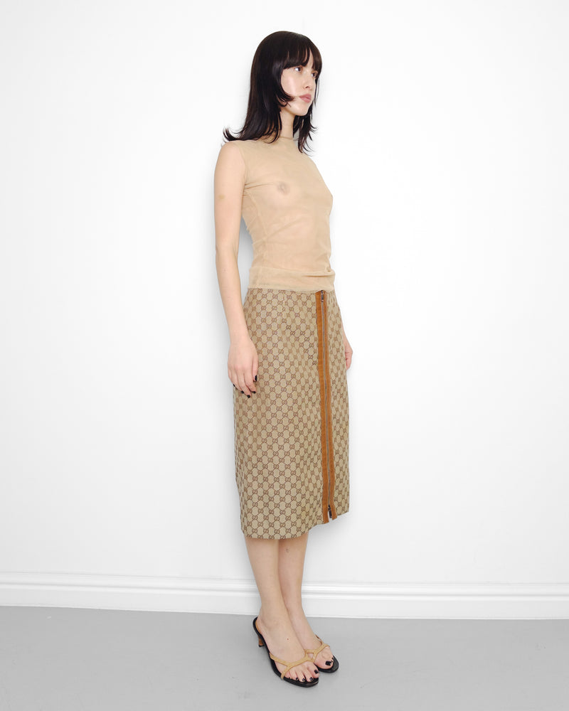 F/W2000 monogram skirt