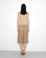 F/W2000 monogram skirt