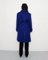 F/W1995 blue mohair coat