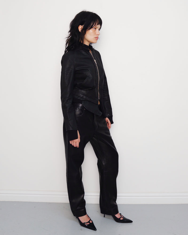 F/W2002 leather jacket
