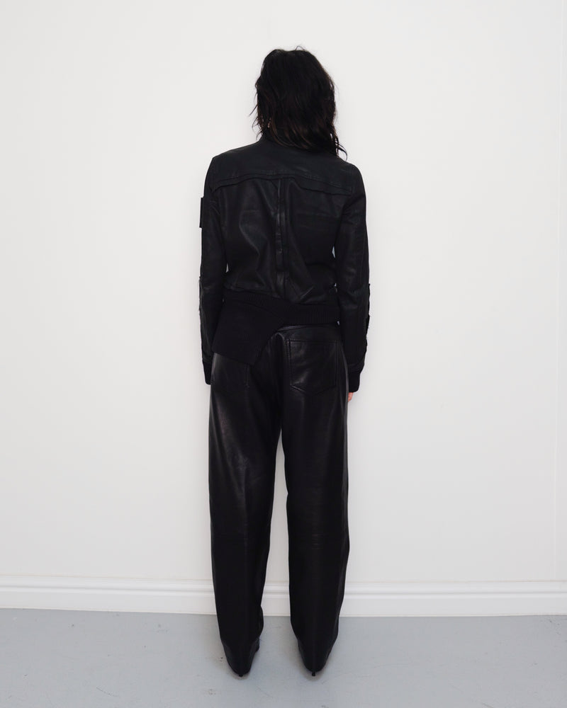 F/W2002 leather jacket