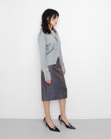 S/S1998 silver skirt