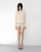 cream knitted jumper