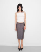 S/S1998 white viscose top