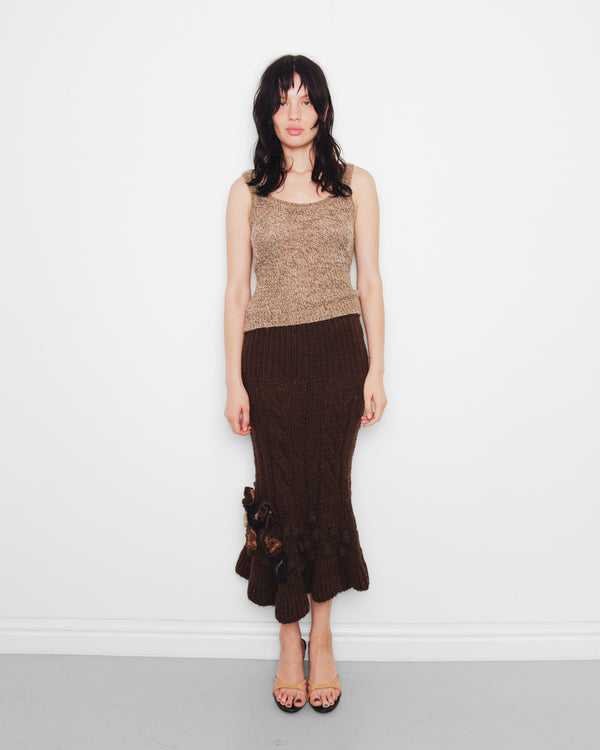 F/W2005 knitted skirt