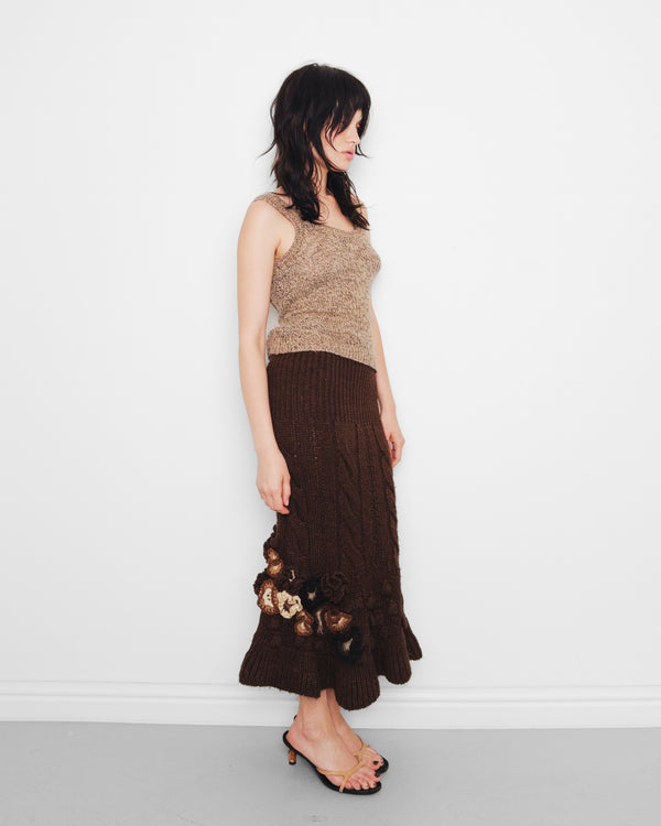 F/W2005 knitted skirt