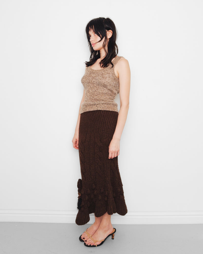 F/W2005 knitted skirt