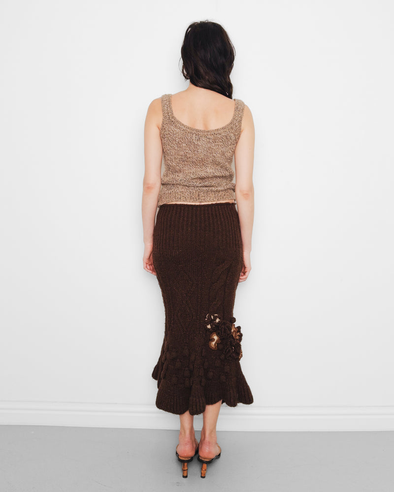 F/W2005 knitted skirt