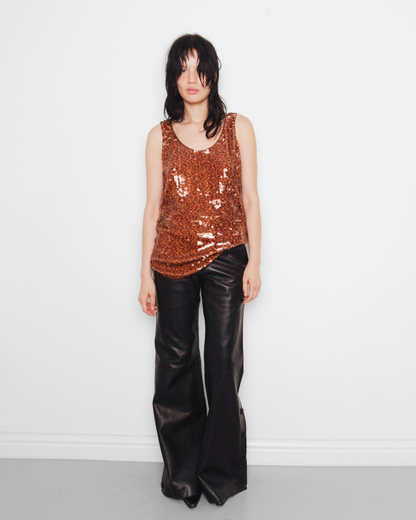 sequin tank top