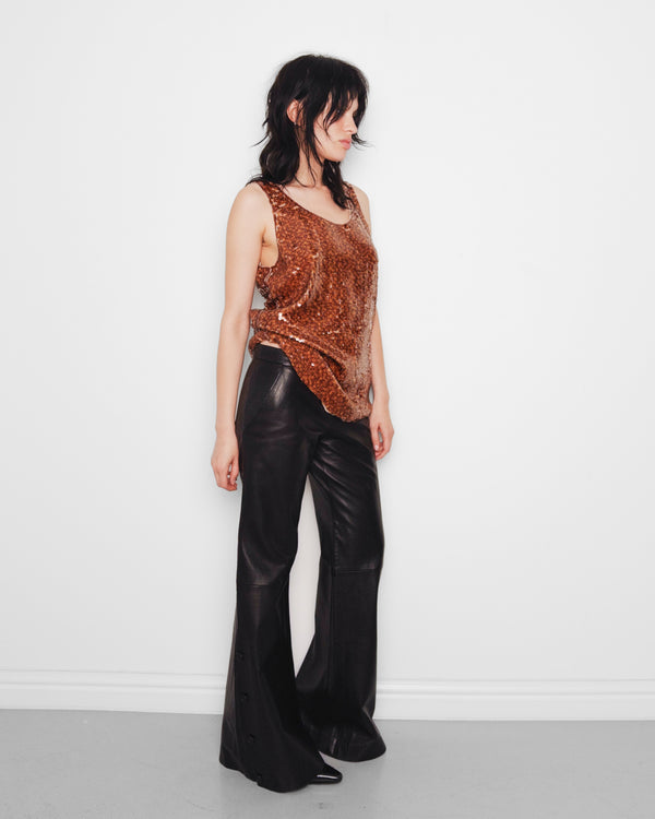 sequin tank top