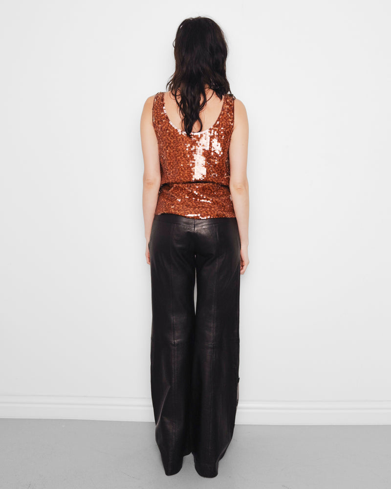 sequin tank top