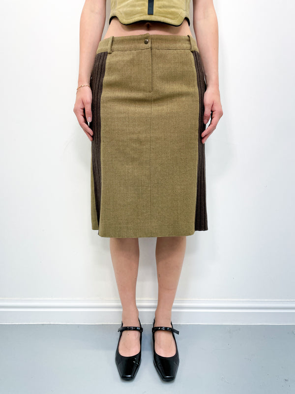 F/W1999 khaki skirt