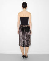 F/W1999 velvet skirt