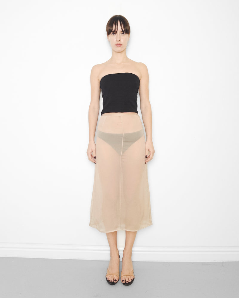 S/S1998 sheer skirt