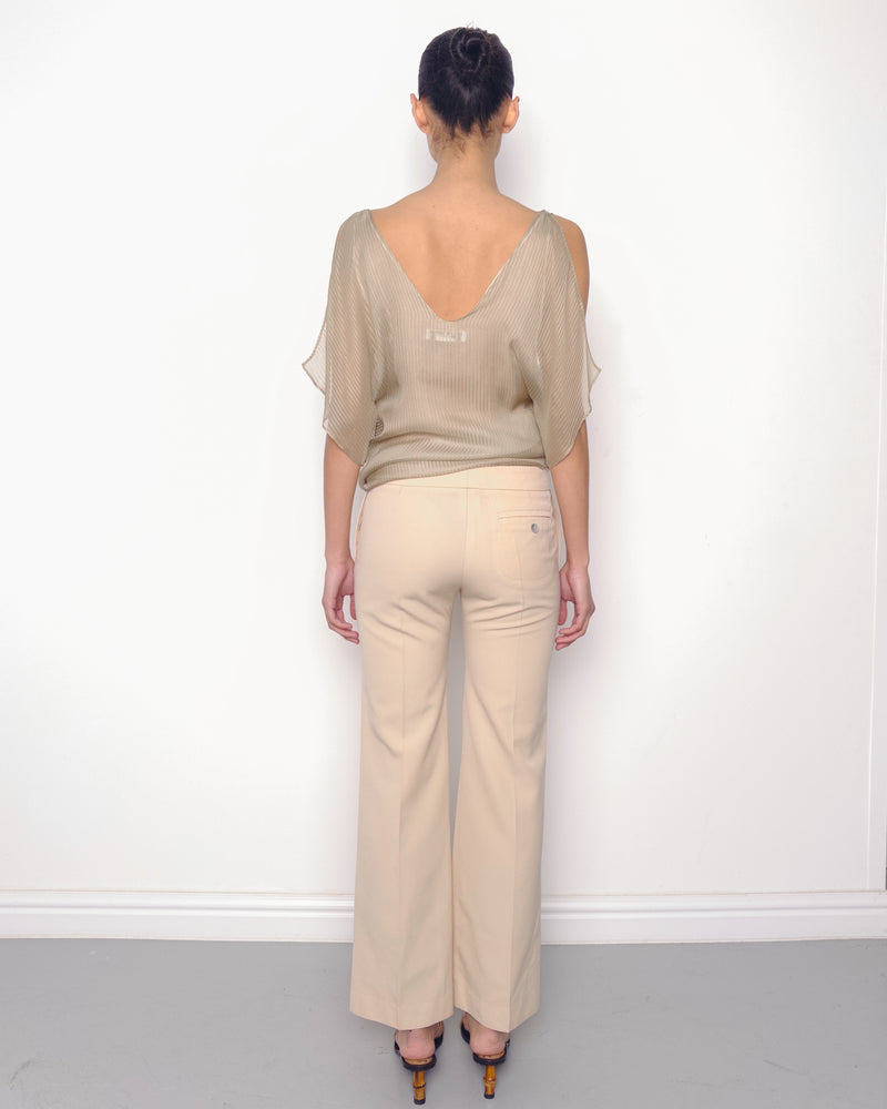 S/S2001 sheer top