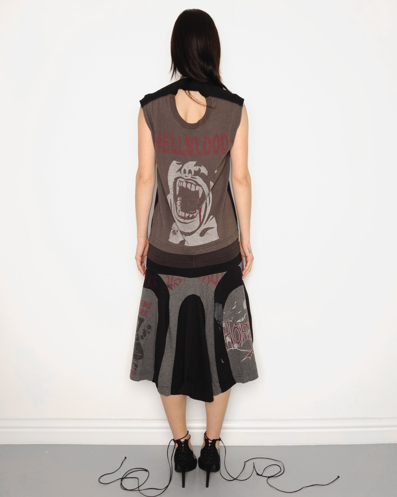 Junya Watanabe S/S2006 patchwork dress West Archive Junya Watanabe S/S2006 patchwork dress West Archive