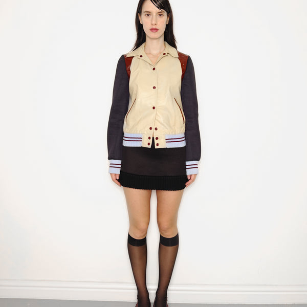 ジャケット・アウター S/S 2000 Miu Miu varsity light jacket. Miu Miu S/S2000 varsity jacket – West Archive