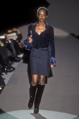 F/W1997 pinstripe skirt