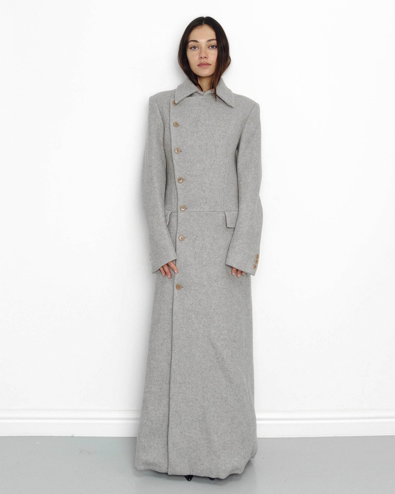 高感度ショップで2023年売れたブランド F/W1999 McQueen Alexander long Archive West – coat ジャケット・アウター
