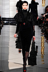 jumper with fur collar